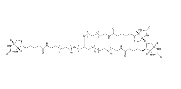 八臂聚乙二醇-生物素,8-ArmPEG-Biotin