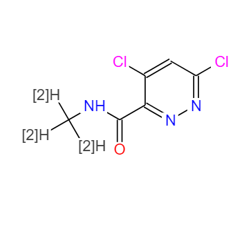4,6-二氯-N-(甲基-d3)-3-哒嗪甲酰胺,4,6-Dichloro-N-(methyl-D3)-3-pyridazinecarboxamide