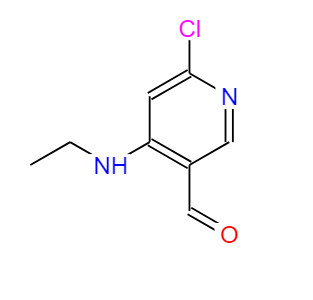 6-氯-4-(乙基氨基)-3-吡啶甲醛,6-chloro-4-ethylamino-pyridine-3-carbaldehyde