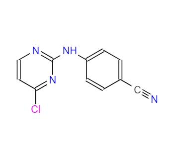 4-N[2(4-氯吡啶基)]-氨基苯腈,4-((4-Chloropyrimidin-2-yl)amino)benzonitrile
