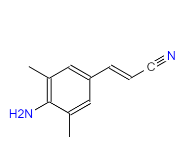 (E)-3-(4-氨基-3,5-二甲基苯基)丙烯腈,(E)-3-(4-amino-3,5-dimethylphenyl)acrylonitrile