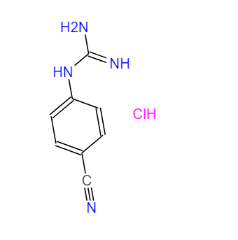 對胍基苯腈鹽酸鹽,N-(4-Cyanophenyl)guanidine hydrochloride