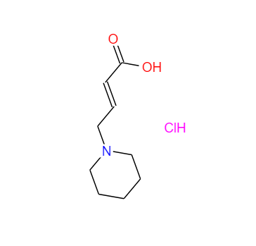 (2E)-4-(1-哌啶基)-2-丁烯酸鹽酸鹽,2-Butenoic acid, 4-(1-piperidinyl)-, hydrochloride (1:1), (2E)-