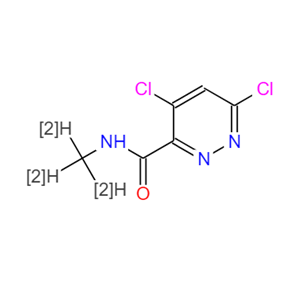 4,6-二氯-N-(甲基-d3)-3-哒嗪甲酰胺,4,6-Dichloro-N-(methyl-D3)-3-pyridazinecarboxamide