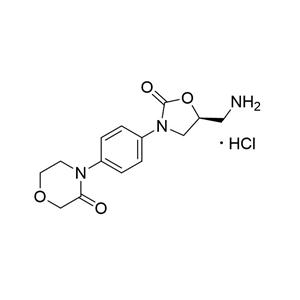 4-[4-[(5S)-5-(氨基甲基)-2-氧代-3-噁唑烷基]苯基]-3-嗎啉酮鹽酸鹽