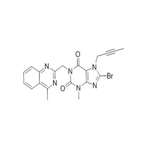 8-溴-7-(2-丁炔-1-基)-3,7-二氫-3-甲基-1-[(4-甲基-2-喹唑啉基)甲基]