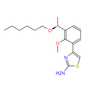 1110767-98-0 (S)-4-(3-(1-(正己氧基)乙基)-2-甲氧基苯基)噻唑-2-胺