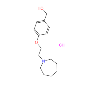 4-(2-氮杂环庚烷-1-基乙氧基)苄醇盐酸盐,(4-(2-(azepan-1-yl)ethoxy)phenyl)methanol HCl