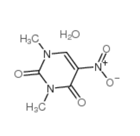 1,3-二甲基-5-硝基尿嘧啶水合物,2,4(1H,3H)-Pyrimidinedione,1,3-dimethyl-5-nitro-
