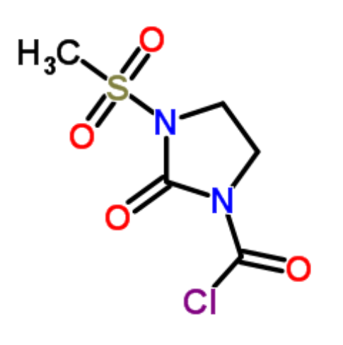 1-氯甲酰基-3-甲磺酰基-2-咪唑烷酮,3-Chlorocarbonyl-1-methanesulfonyl-2-imidazolidinone