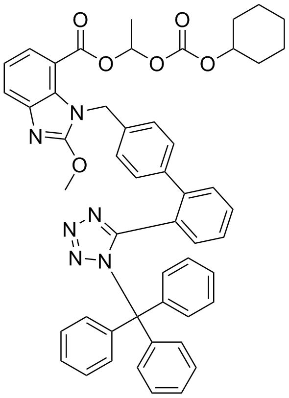 坎地沙坦酯N1三酰甲氧基类似物,Candesartan Cilexetil N1-Trityl Methoxy Analog