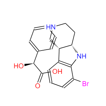 (4AS,9BR)-6-溴-1H,2H,3H,4H,4AH,5H,9BH-吡啶[4,3-B]吲哚,(2S)-2-羟基-2-苯基乙酸盐,(2S)-2-hydroxy-2-phenylacetic acid; (4aS,9bR)-6-bromo-1H,2H,3H,4H,4aH,5H,9bH-pyrido[4,3-b]indole