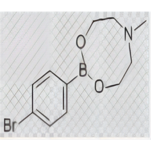 4-溴苯硼酸N-甲基二乙醇胺酯,4 - Bromophenylboronic acid N - methyl diethanolamine cyclic ester