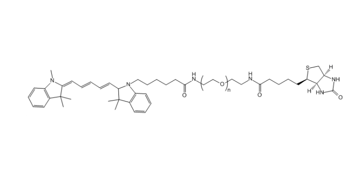 CY5-聚乙二醇-生物素,Cy5-PEG-Biotin