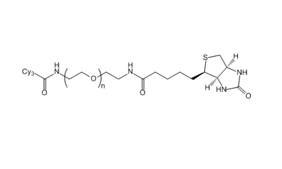 Cy3-聚乙二醇-生物素,Cy3-PEG-Biotin