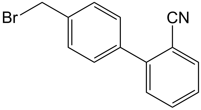 厄貝沙坦溴藍(lán)藻雜質(zhì),Irbesartan Bromo Cyano Impurity (Telmisartan Bromo Nitrile Impurity)