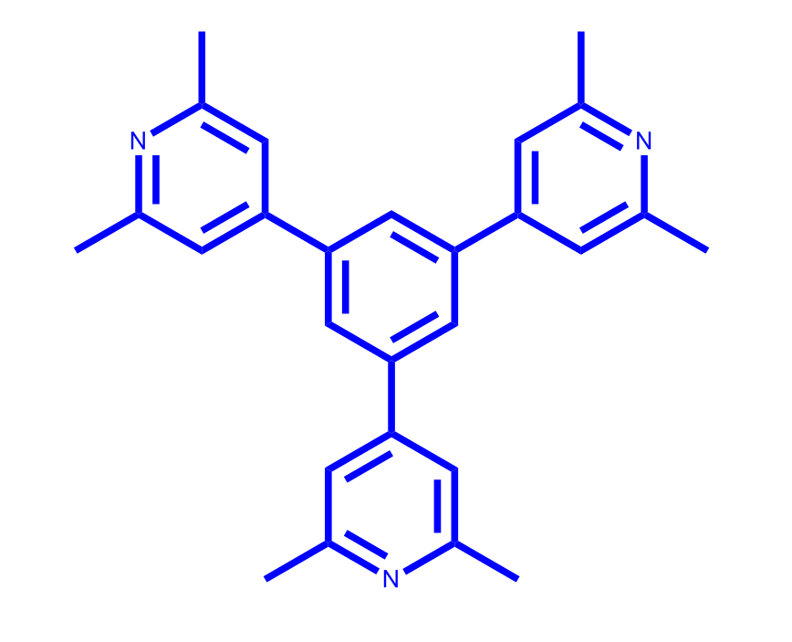 1,3,5-三(2,6-二甲基吡啶-4-基)苯,1,3,5-tris (2,6-dimethylpyridine-4-yl) benzene