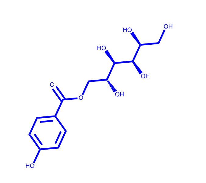 (2R,3R,4R,5S)-2,3,4,5,6-五羟基己基4-羟基苯甲酸酯,D-Glucitol, 6-(4-hydroxybenzoate)