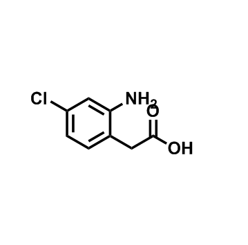 2-氨基-4-氯苯乙酸,2-(2-Amino-4-chlorophenyl)acetic acid