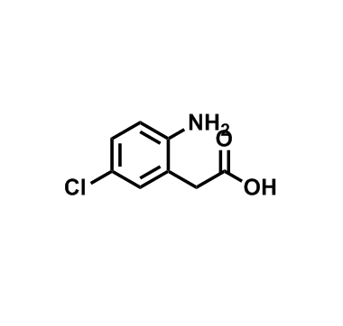 2-(2-Amino-5-chlorophenyl)acetic acid,2-(2-Amino-5-chlorophenyl)acetic acid