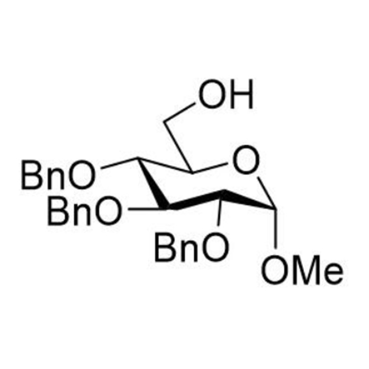 甲基 2,3,4-三-O-苄基-α-D-吡喃葡萄糖苷,	[(2R,3R,4S,5R,6S)-6-methoxy-3,4,5-tris(phenylmethoxy)oxan-2-yl]methanol,[(2R,3R,4S,5R,6S)-6-methoxy-3,4,5-tris(phenylmethoxy)oxan-2-yl]methanol