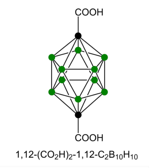 p -Carborane-1,12-dicarboxylic acid