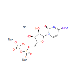 胞苷5-双磷酸自由酸的3钠盐；34393-59-4