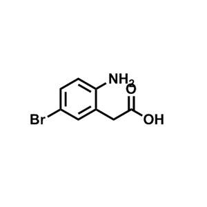 2-(2-氨基-5-溴苯基)乙酸,2-(2-Amino-5-bromophenyl)acetic acid