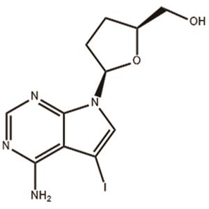 (2S,5R)-5-(4-氨基-5-碘-7H-吡咯并[2,3-D]嘧啶-7-基)四氢-2-呋喃甲醇,7-Iodo-2