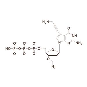 7-Deaza-7-Propargylamino-3′-Azidomethyi-dGTP
