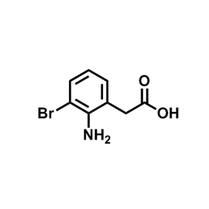 2-(2-Amino-3-bromophenyl)acetic acid