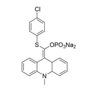 （4-氯苯巯基）（10-甲基-9,10-二氢化吖啶亚甲基）磷酸二钠盐，APS-5,9-(4-Chlorophenylthiophosphoryloxymethylidene)-10-methylacridan,disodium salt
