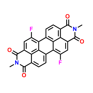 氰氟取代苝酰亚胺,Anthra[2,1,9-def:6,5,10-d'e'f']diisoquinoline-1,3,8,10(2H,9H)-tetrone, 5,12-difluoro-2,9-dimethyl-