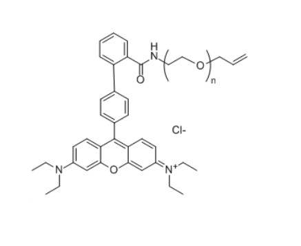 羅丹明B-聚乙二醇-烯,RB-PEG-Alkene