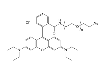 罗丹明B-聚乙二醇-叠氮基,RB-PEG-N3