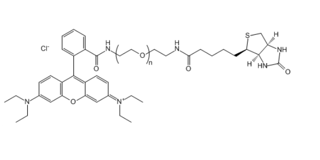 罗丹明B-聚乙二醇-生物素,RB-PEG-Biotin