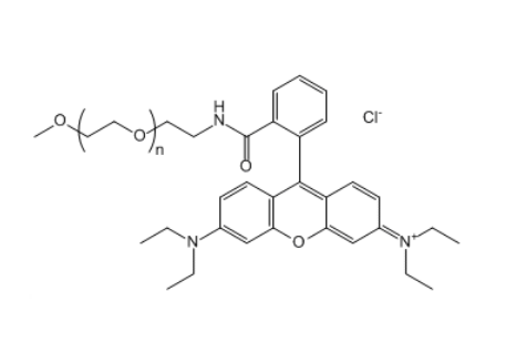 甲氧基聚乙二醇-罗丹明B,mPEG-RB