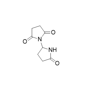 氨己烯酸杂质10,[1,2'-bipyrrolidine]-2,5,5'-trione