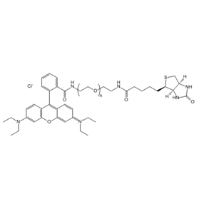 罗丹明B-聚乙二醇-生物素,RB-PEG-Biotin