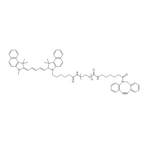 花青素Cy5.5-聚乙二醇-氮杂二苯并环辛炔,Cy5.5-PEG-DBCO