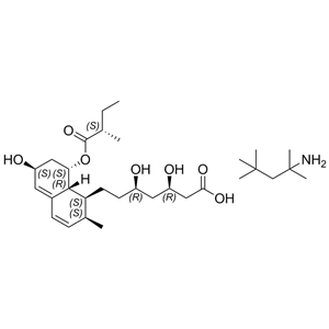 普伐他汀1,1,3,3-四甲基丁胺盐