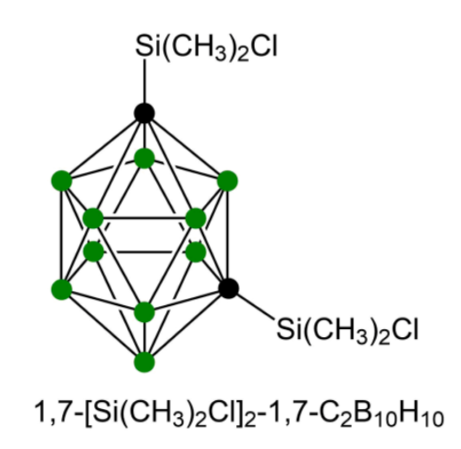 1,7-Bis(chlordimethylsilyl)-m -carborane