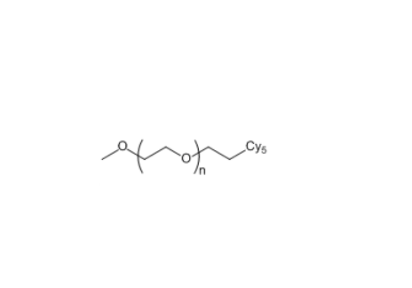 甲氧基聚乙二醇-花氰染料Cy5,mPEG-Cy5