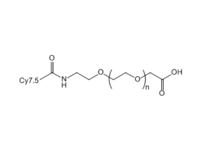 Cy7.5-聚乙二醇-乙酸,Cy7.5-PEG-AA