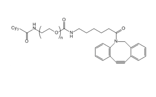 CY3-聚乙二醇-二苯并环辛炔,Cy3-PEG-DBCO