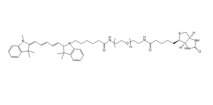 CY5-聚乙二醇-生物素,Cy5-PEG-Biotin