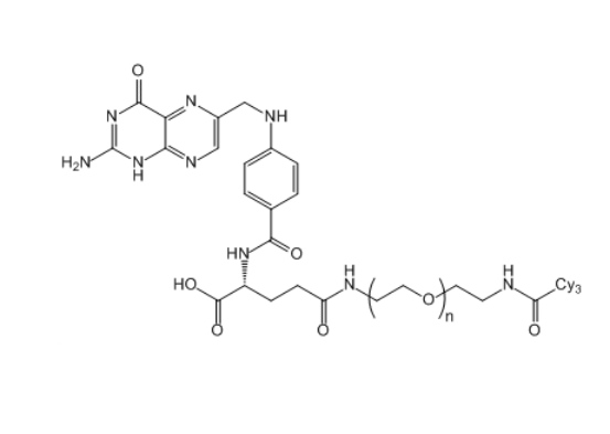 Cy3-聚乙二醇-叶酸,Cy3-PEG-FA