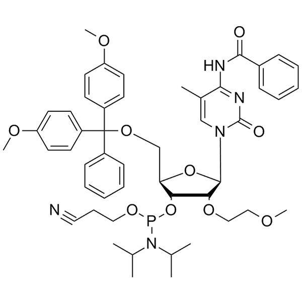 N4-Bz-5-Me-5'-O-DMT-2'-O-MOE-C-CE,N4-Bz-5-Me-5'-O-DMT-2'-O-MOE-C-CE