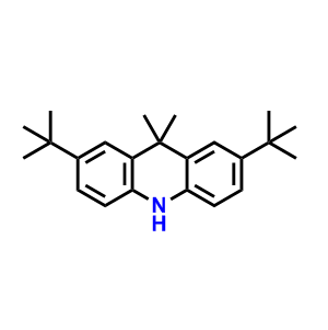 2,7-二叔丁基-9,9-二甲基-9,10-二氫吖啶,2,7-Di-tert-butyl-9,9-dimethyl-9,10-dihydroacridine