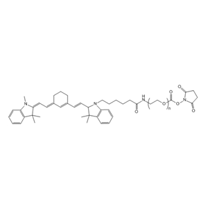 Cy7-PEG-SC 花青素Cy7-聚乙二醇-琥珀酰亚胺碳酸酯